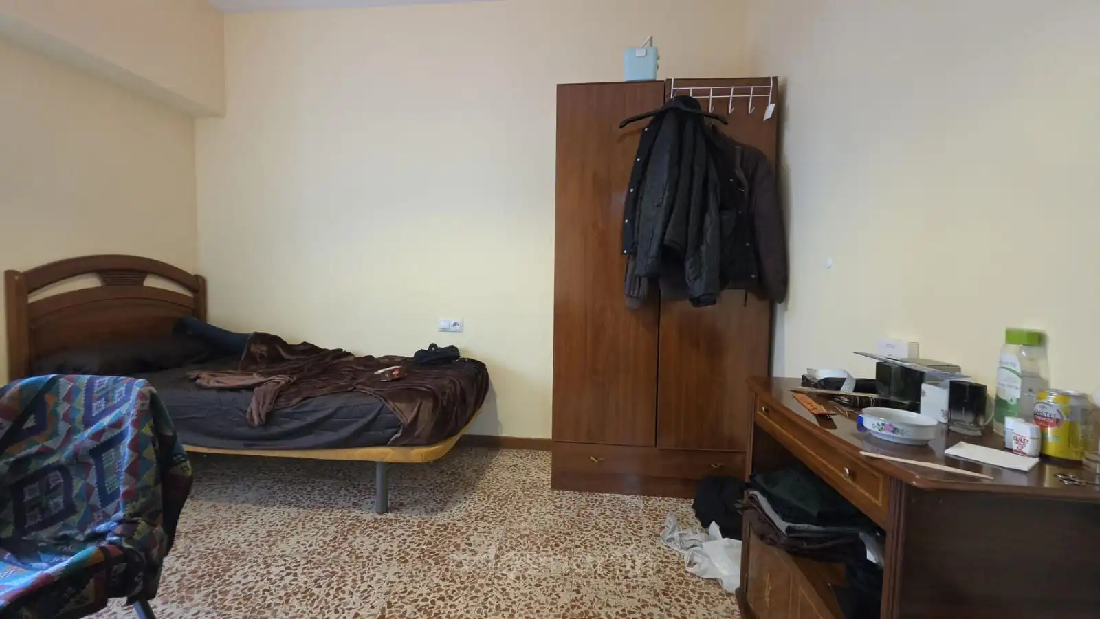 Schlafzimmer von Wohnung zur untervermieten in Salamanca mit Heizung, Terrasse und Möbliert