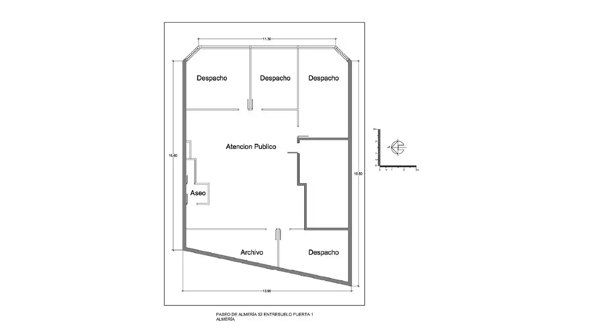 Office for sale in ALMERIA, 52, Centro