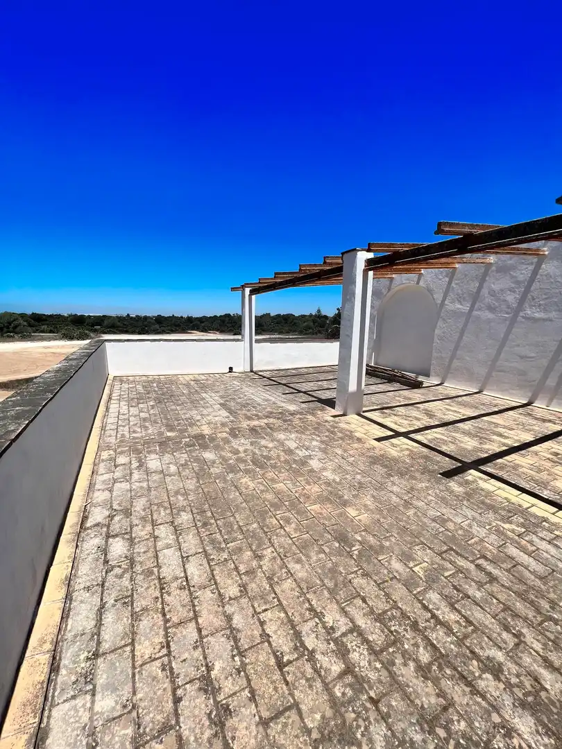 Terrassa de Finca rústica en venda en Vejer de la Frontera amb Calefacció, Jardí privat i Terrassa