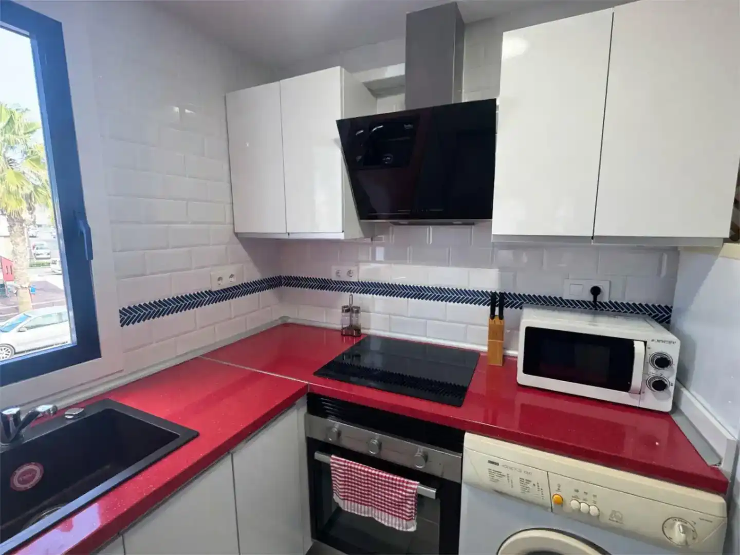 Cocina de Piso en venta en Roquetas de Mar con Aire acondicionado, Piscina y Amueblado