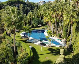 Jardí de Apartament de lloguer en Marbella amb Aire condicionat, Terrassa i Moblat