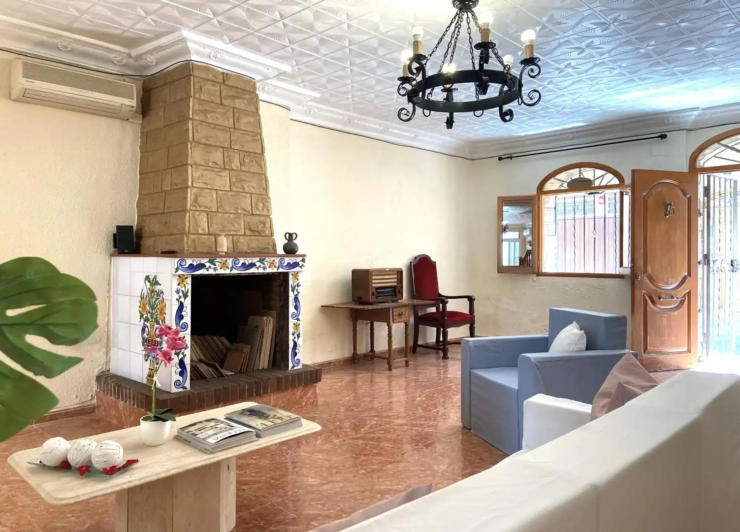 Sala de estar de Casa o chalet en venta en Massalfassar con Aire acondicionado, Calefacción y Terraza