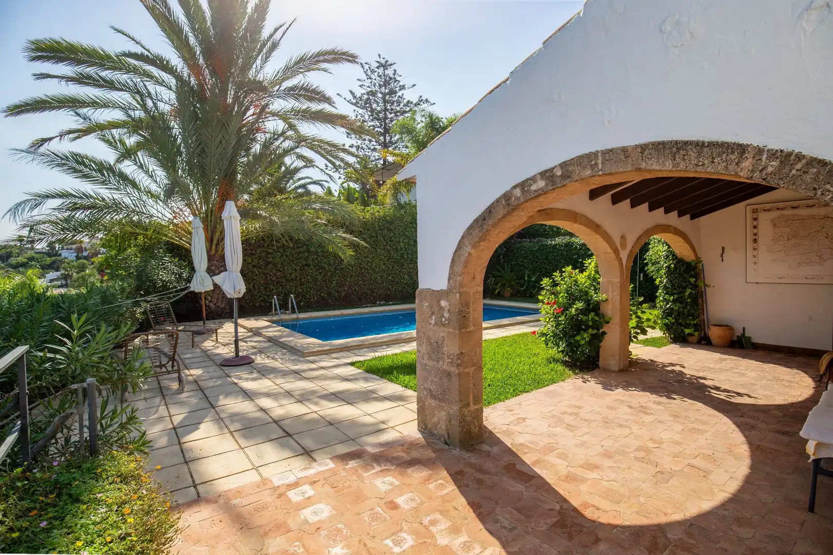 Garden of Houses for sale in Jávea / Xàbia  with Heating, Private garden and Terrace