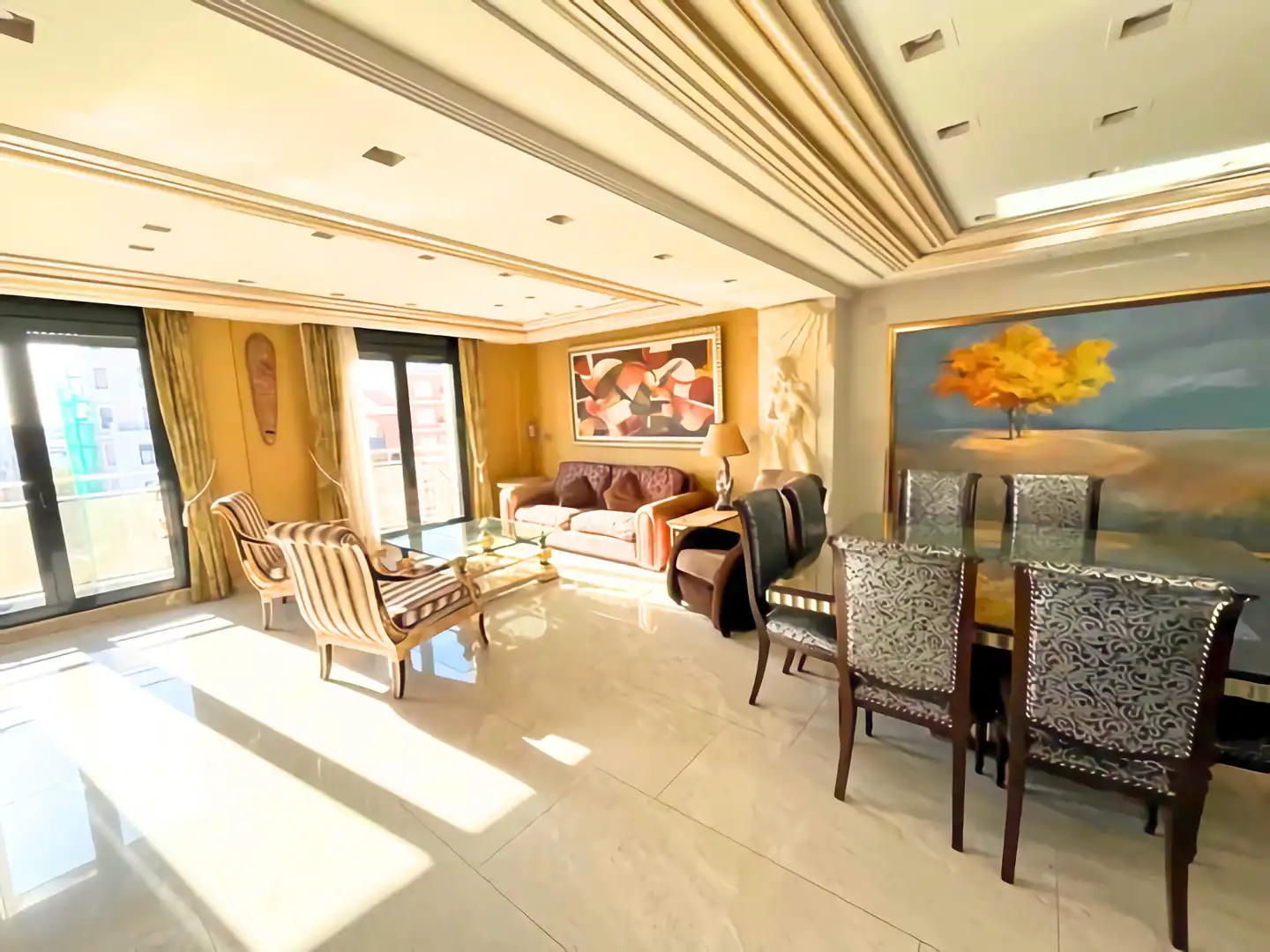 Living room of Flat for sale in Valencia  with Air Conditioner, Heating and Storage room