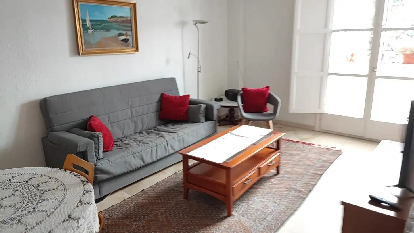 Living room of Flat for rent in Granada  with Heating and Furnished