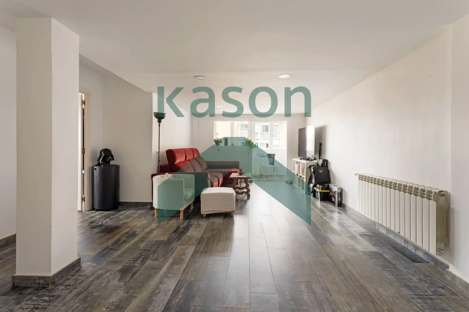 Sala de estar de Piso en venta en  Madrid Capital con Calefacción