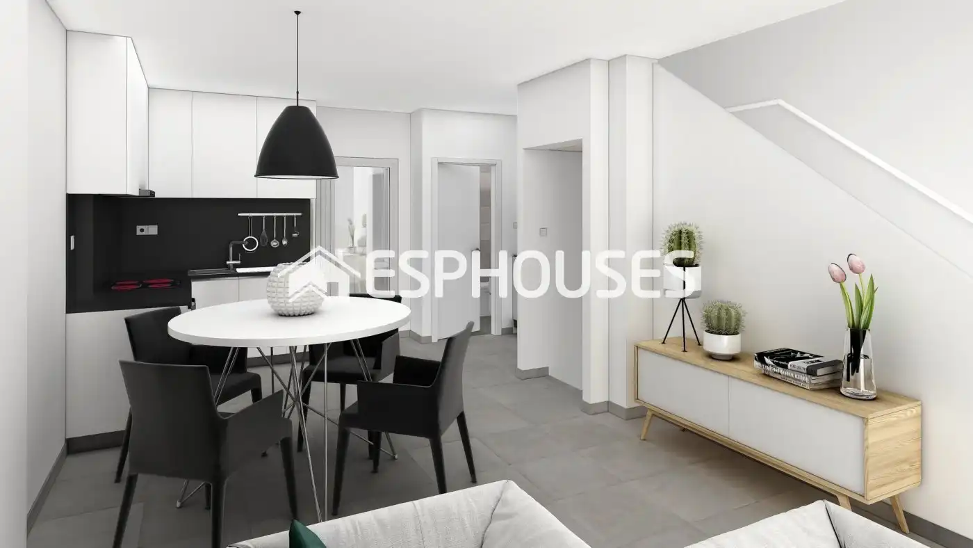 Sala de estar de Casa o chalet en venta en La Manga del Mar Menor con Terraza, Balcón y Piscina comunitaria