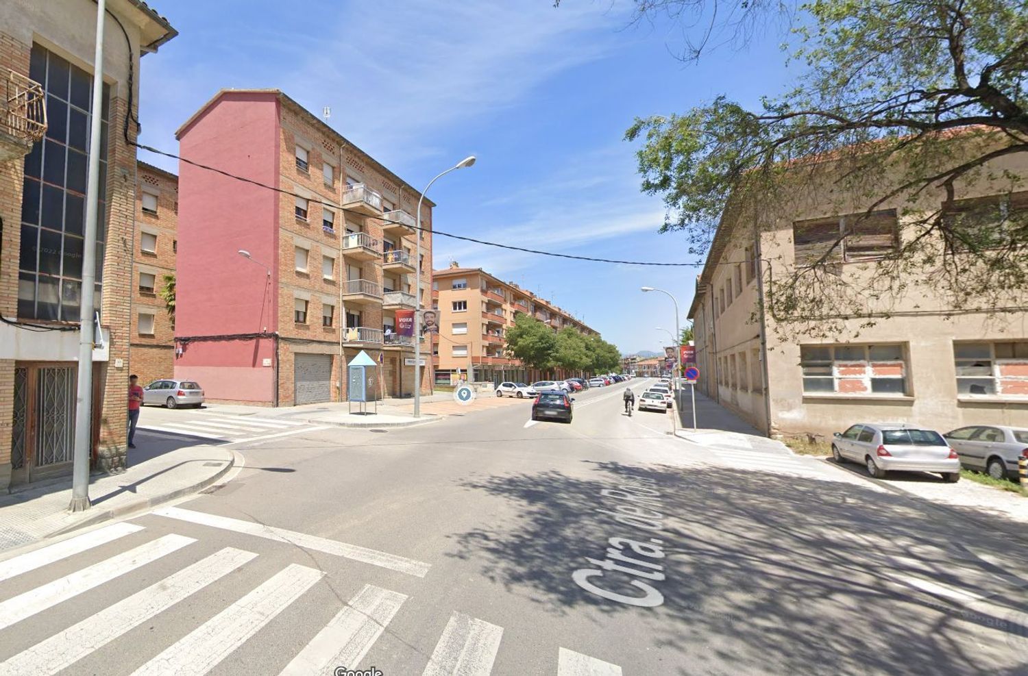 Vista exterior de Pis en venda en Vic