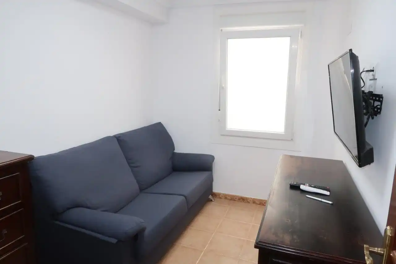 Wohnzimmer von Wohnung zur Miete in A Coruña Capital  mit Heizung und Möbliert