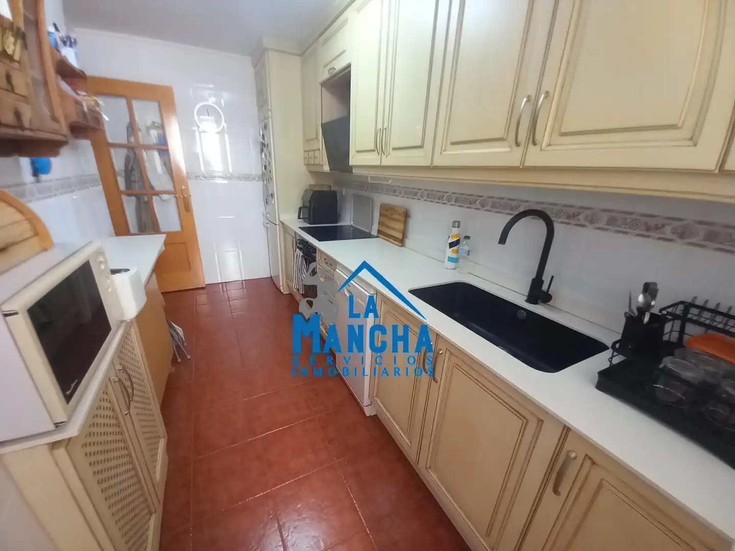 Kitchen of Flat for sale in Albacete  with Heating, Storage room and Furnished