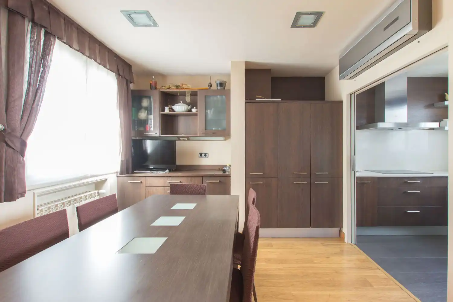 Cocina de Piso en venta en  Pamplona / Iruña con Calefacción, Trastero y Amueblado