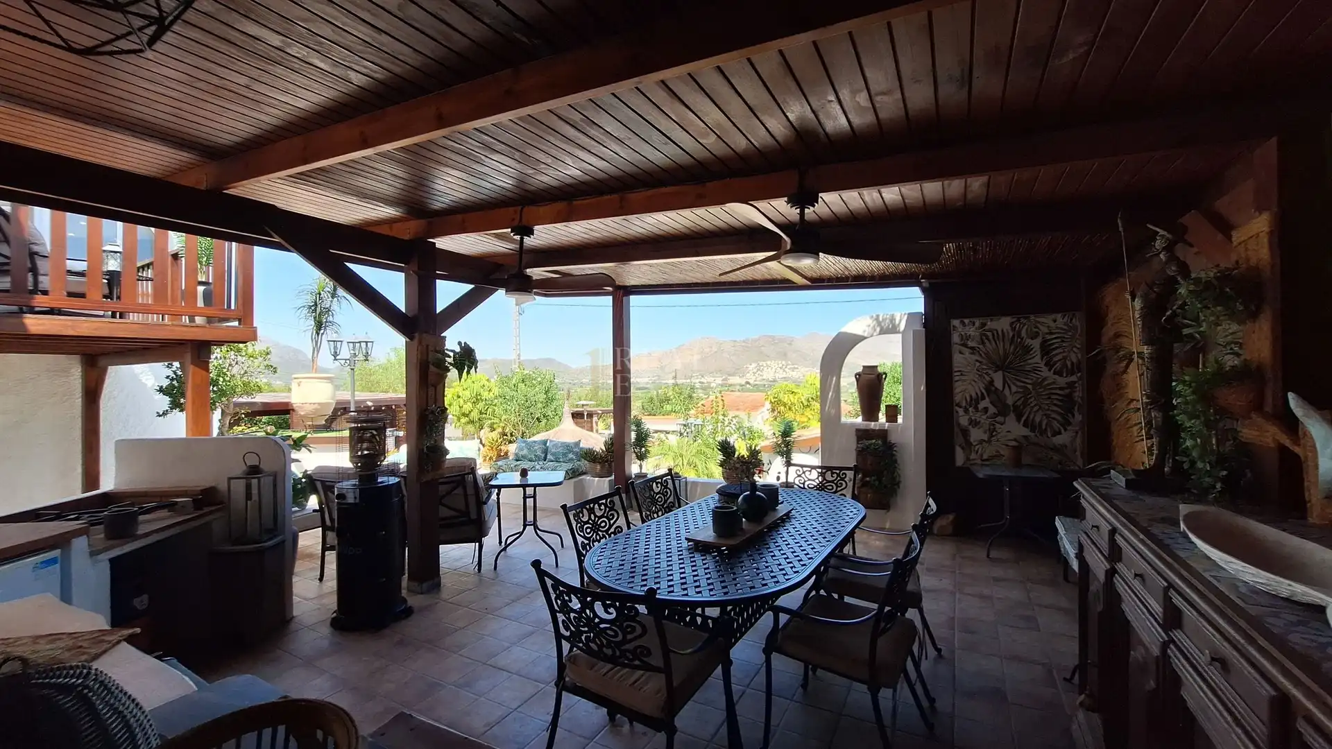 Terrassa de Casa o xalet en venda en Benidoleig amb Aire condicionat, Terrassa i Traster
