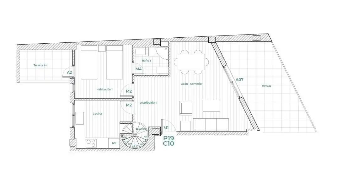 Attic for sale in Vinaròs  with Terrace and Storage room