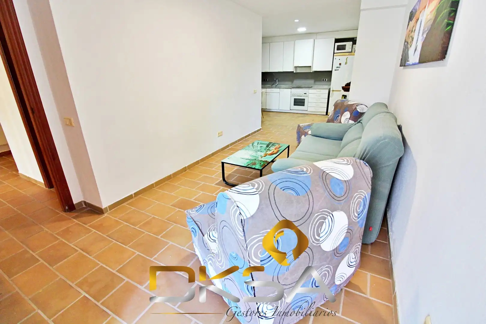 Sala de estar de Casa o chalet en venta en Oropesa del Mar / Orpesa con Calefacción, Jardín privado y Terraza