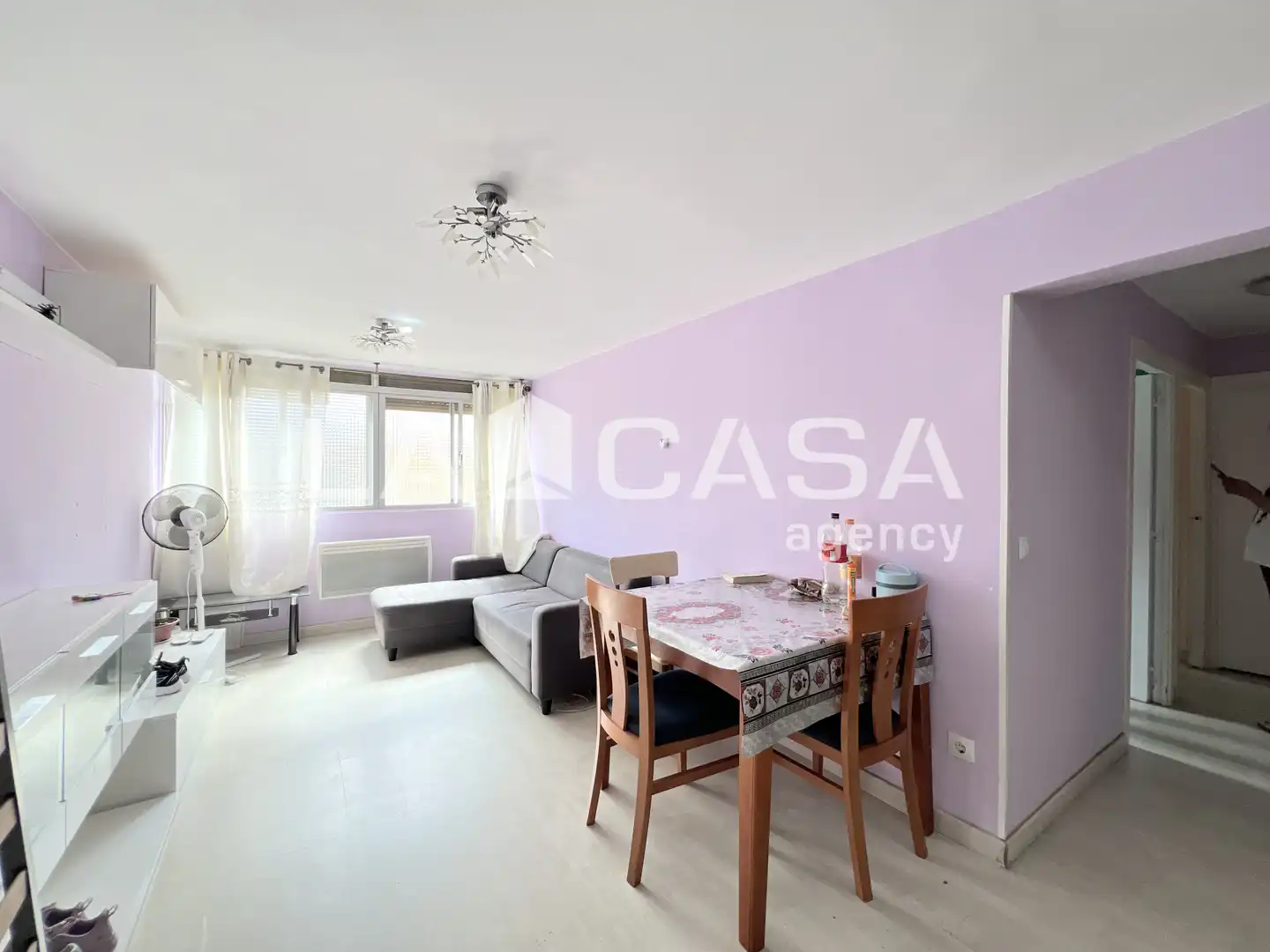 Living room of Flat for sale in Badalona  with Heating