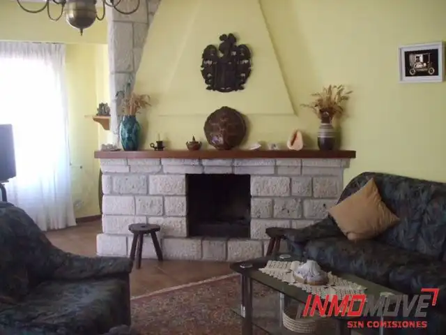 Living room of Houses for sale in Merindad de Cuesta-Urria  with Heating, Private garden and Swimming Pool