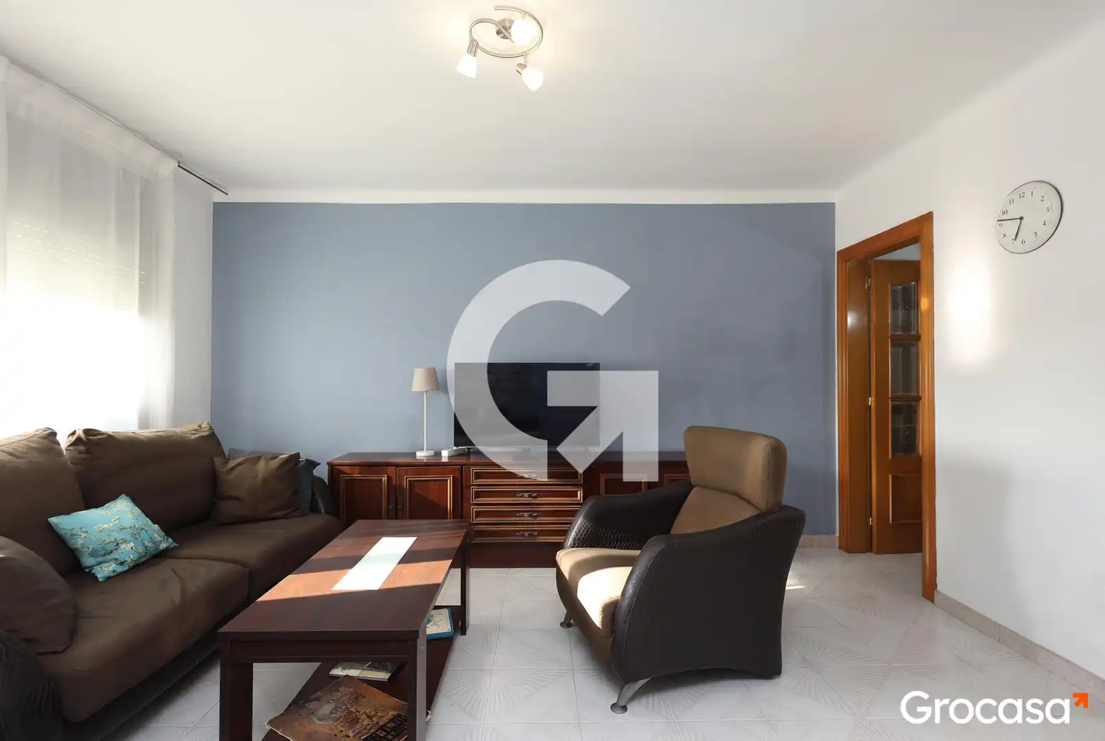 Sala de estar de Piso en venta en Rubí con Horno