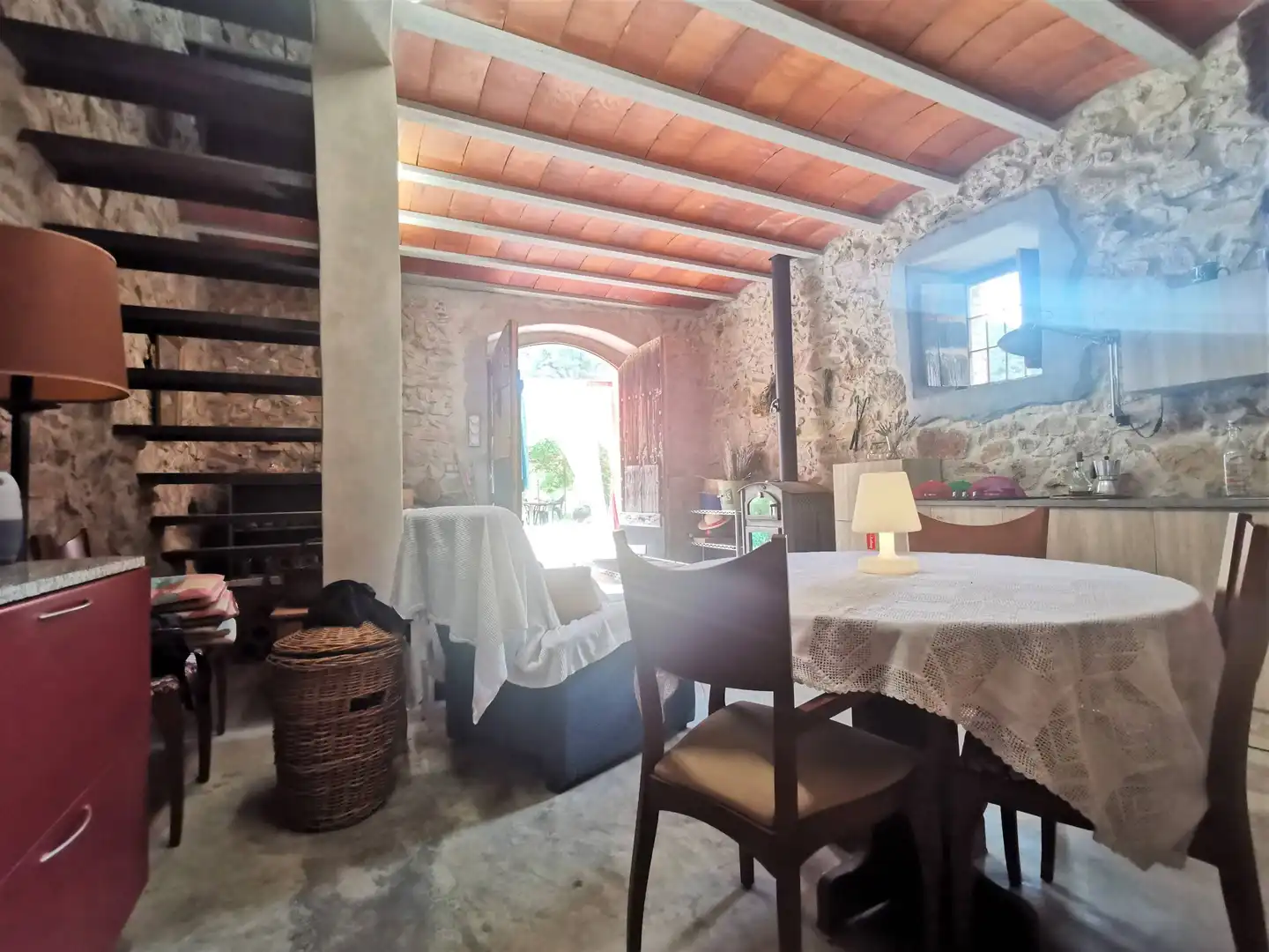 Comedor de Casa o chalet en venta en Porrera con Calefacción, Jardín privado y Terraza