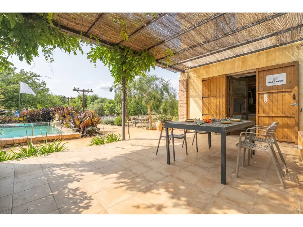 Terraza de Finca rústica en venta en Reus con Jardín privado, Terraza y Piscina
