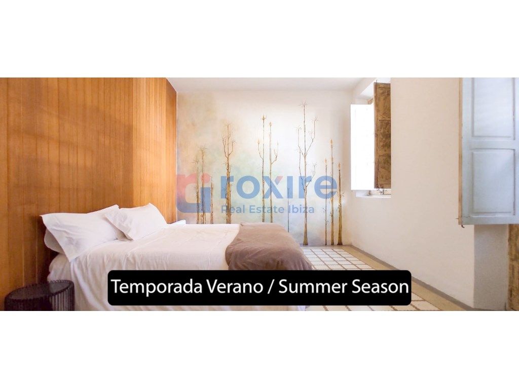 Bedroom of Flat to rent in Eivissa  with Furnished, Oven and Washing machine