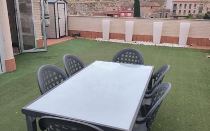 Terrasse von Dachboden zum verkauf in Cadrete mit Klimaanlage, Heizung und Parkett