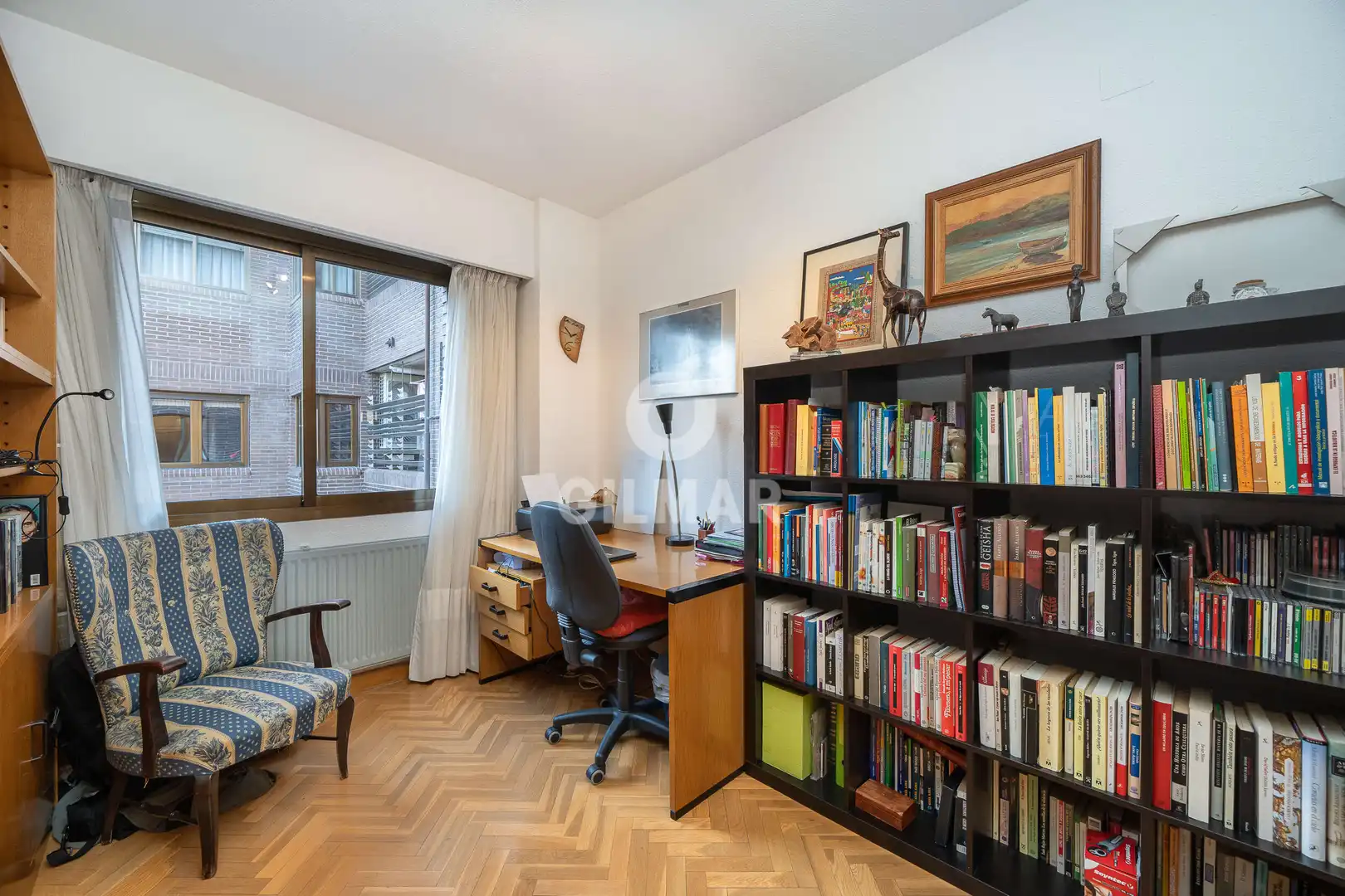 Bedroom of Flat for sale in Madrid  with Heating, Private garden and Storage room