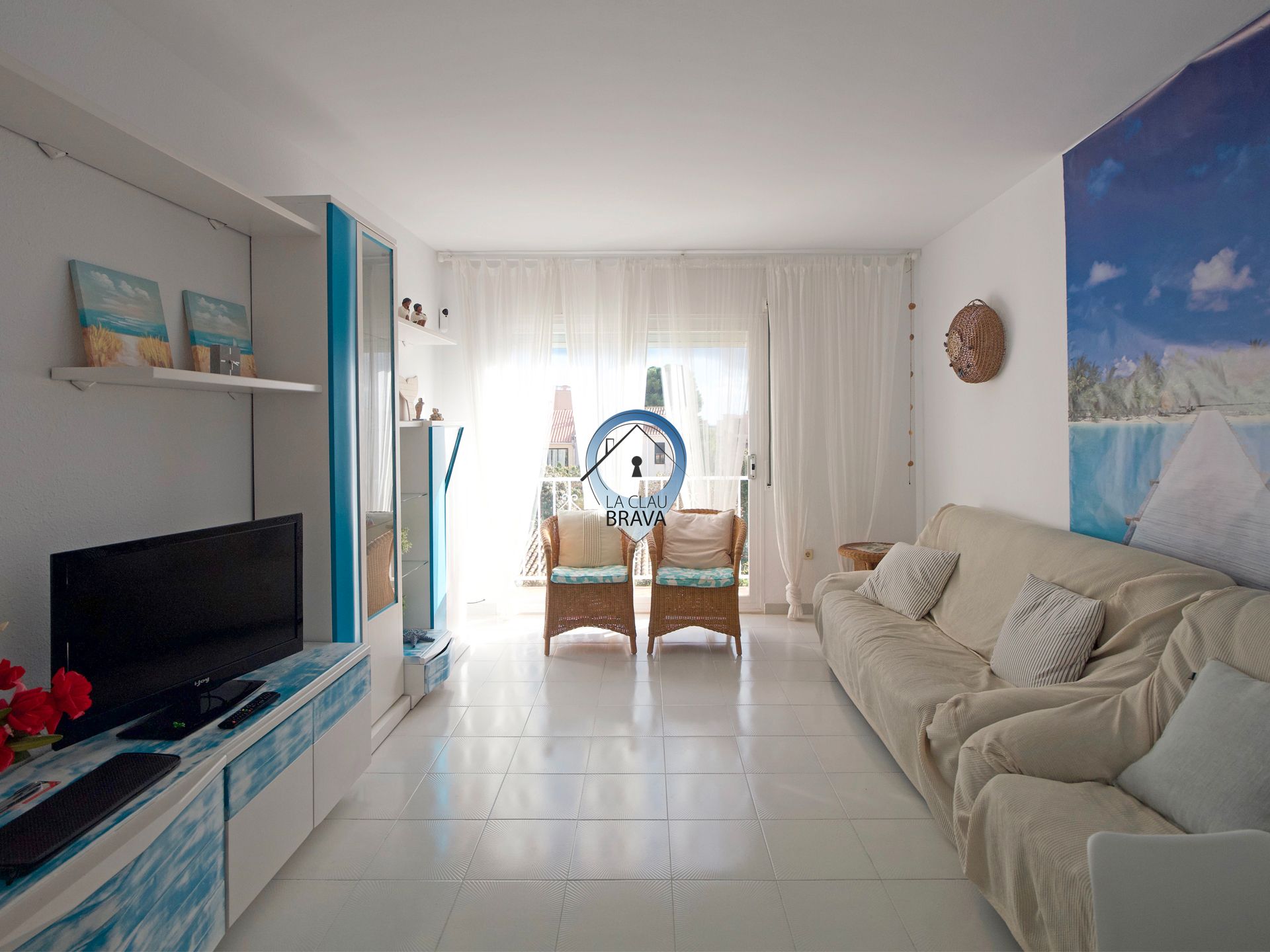 Wohnzimmer von Dachboden zum verkauf in Sant Feliu de Guíxols mit Terrasse, Abstellraum und Balkon