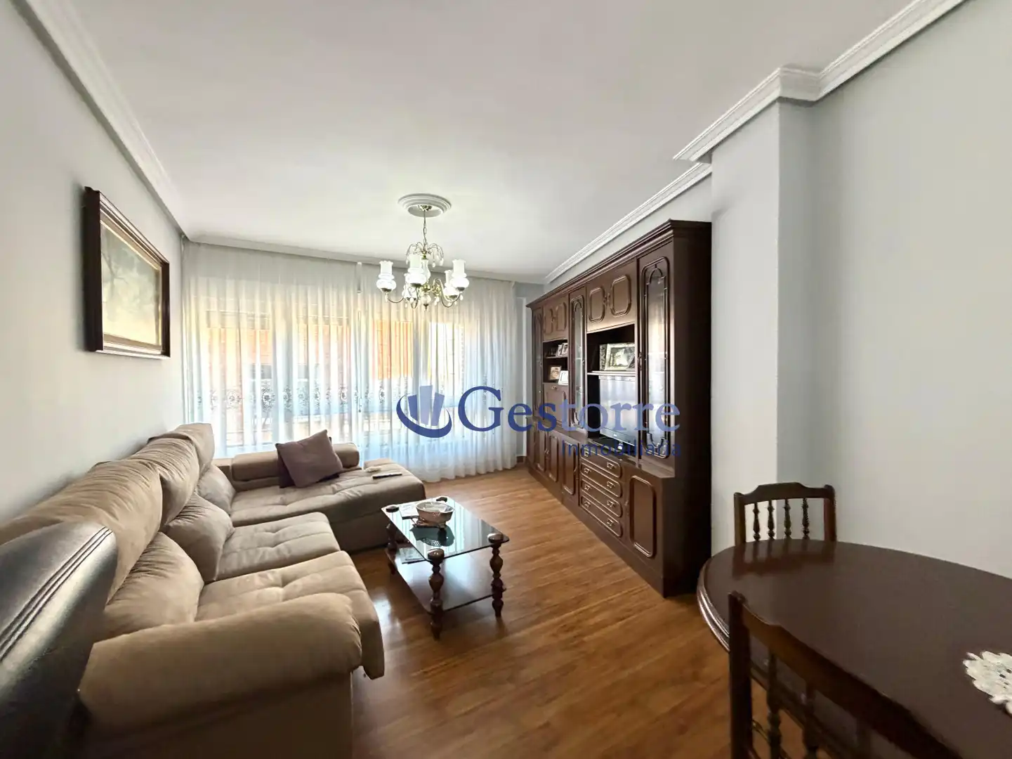 Wohnzimmer von Wohnung zum Verkauf in Gijón  mit Heizung und Balkon