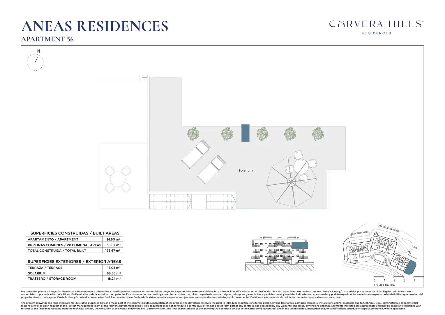 Apartament amb piscina en venda a Calle Calle Corvera Golf Country Club 1, imagen 36