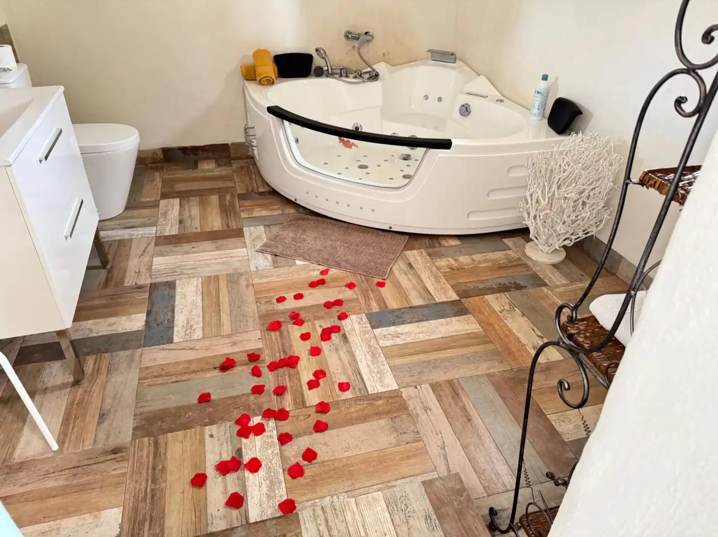 Baño de Casa o chalet en venta en Los Santos de Maimona con Aire acondicionado, Calefacción y Trastero