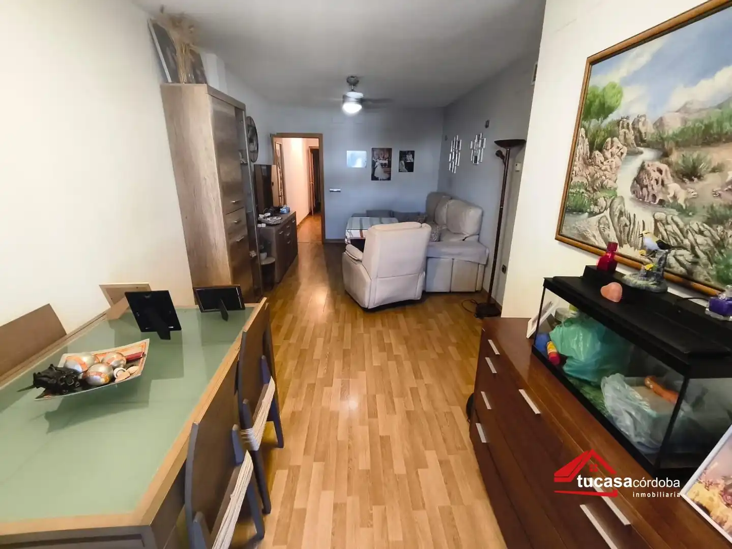 Sala de estar de Piso en venta en Córdoba con Aire acondicionado y Terraza
