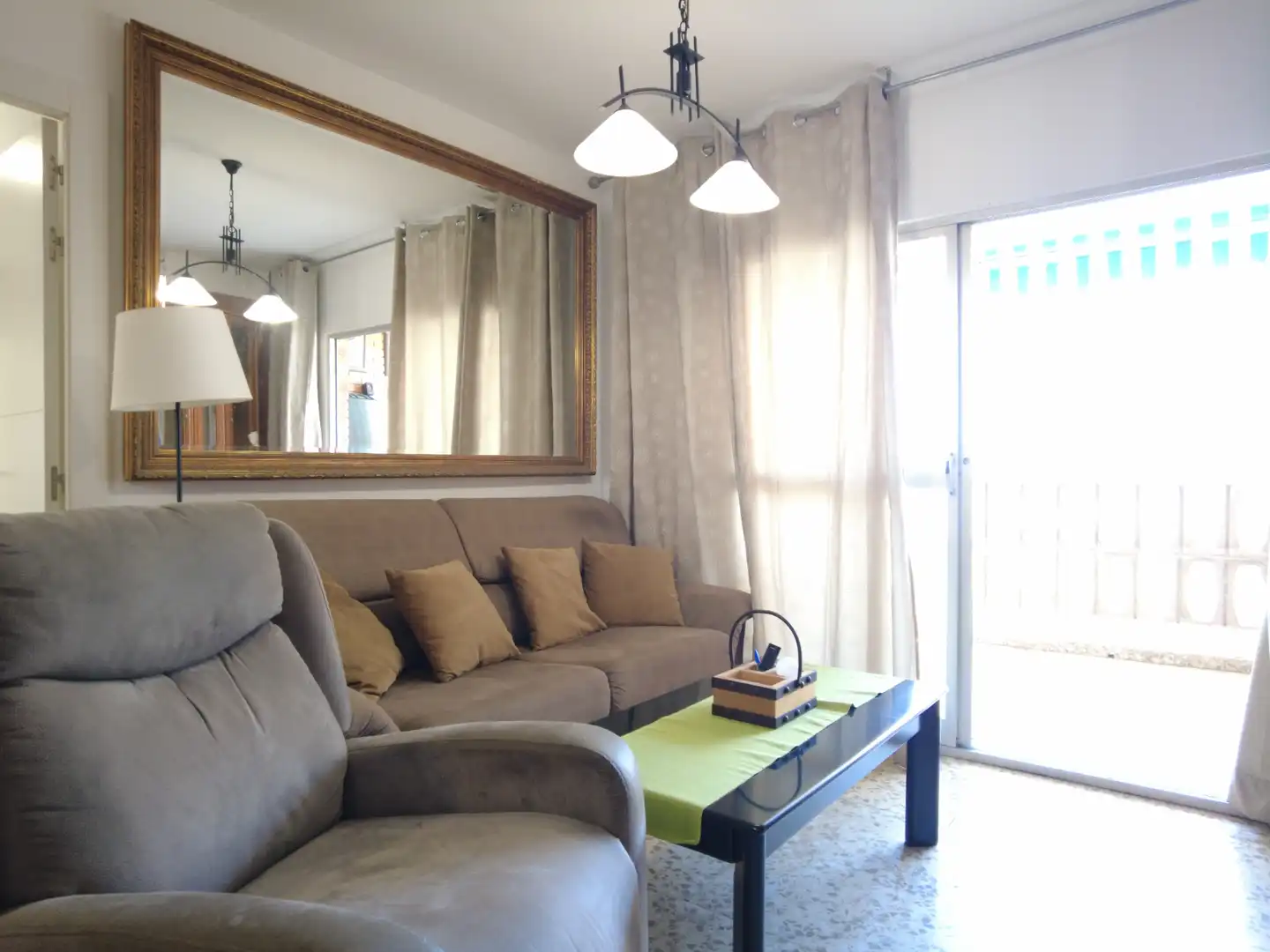 Living room of Flat for sale in Marbella  with Terrace