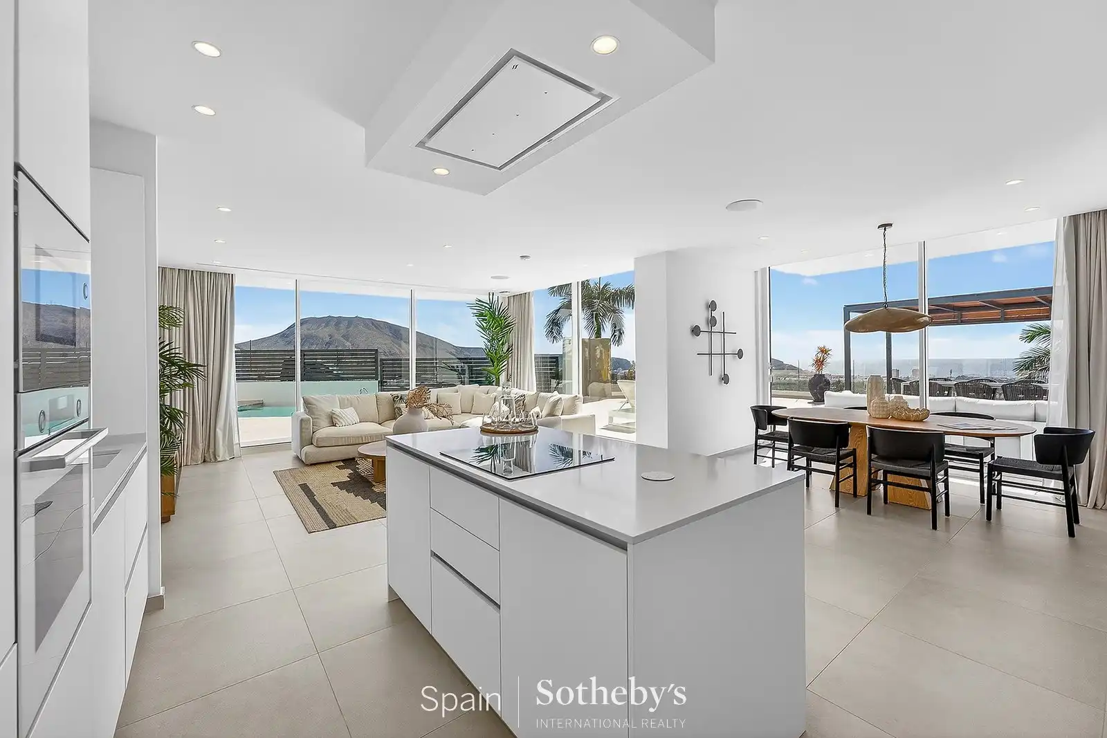 Kitchen of Houses for sale in Adeje  with Air Conditioner, Heating and Terrace