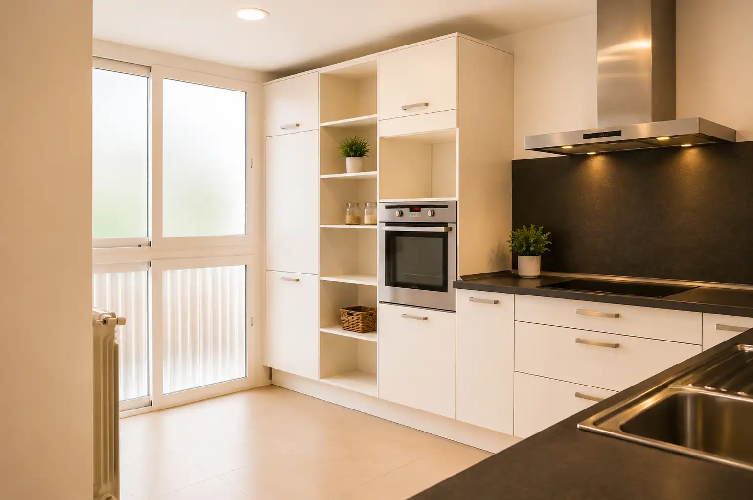 Cocina de Piso de alquiler en Pozuelo de Alarcón con Terraza, Trastero y Piscina comunitaria