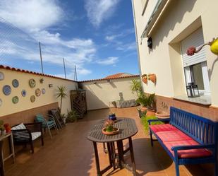 Terrace of House or chalet for sale in Zorita  with Heating, Private garden and Furnished