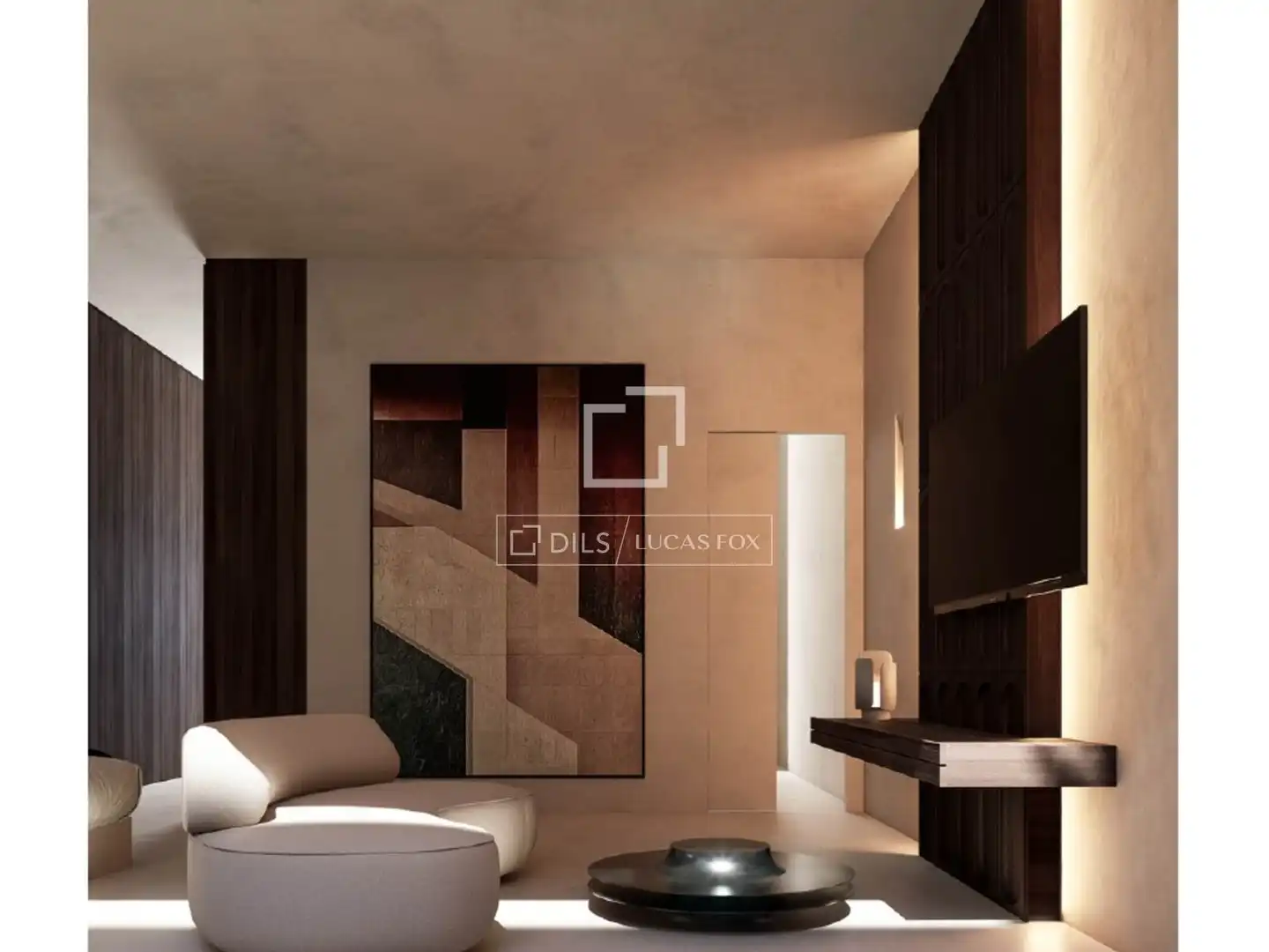 Wohnzimmer von Grundstücke zum Verkauf in Madrid