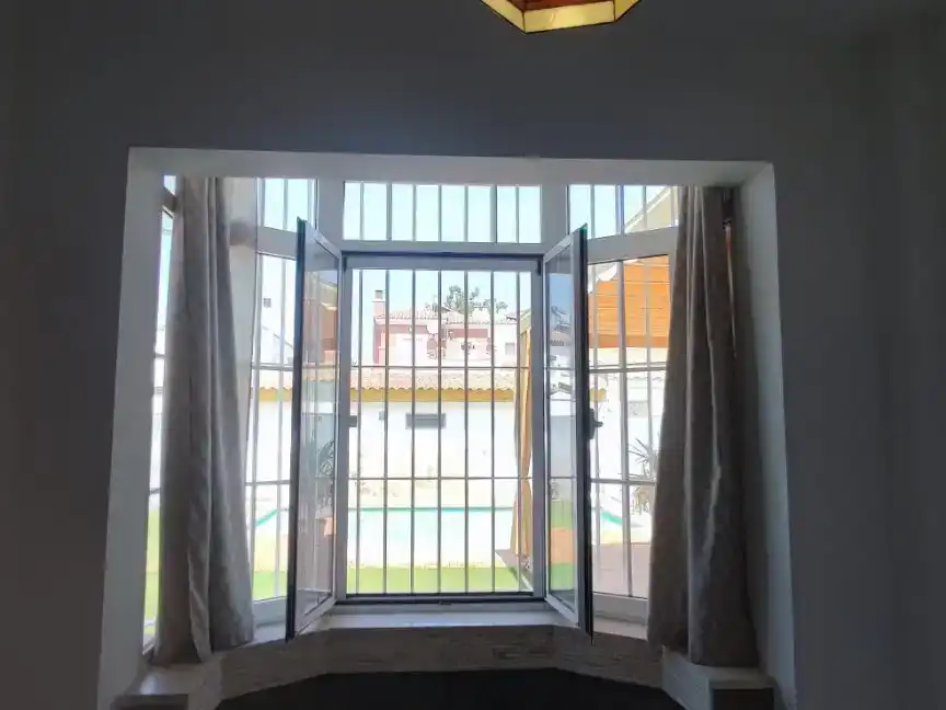 Bedroom of Flat for sale in Almensilla  with Air Conditioner, Private garden and Storage room