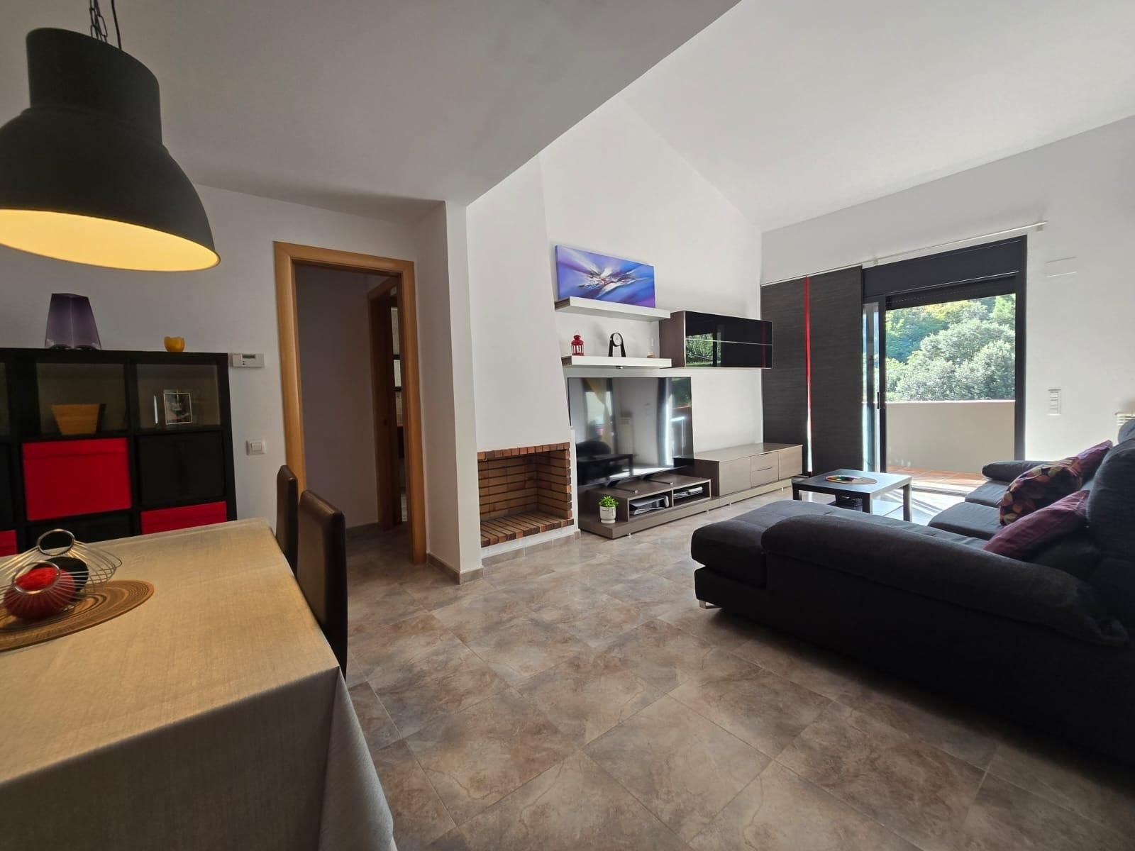 Sala d'estar de Casa o xalet en venda en Sant Llorenç Savall amb Calefacció, Jardí privat i Terrassa