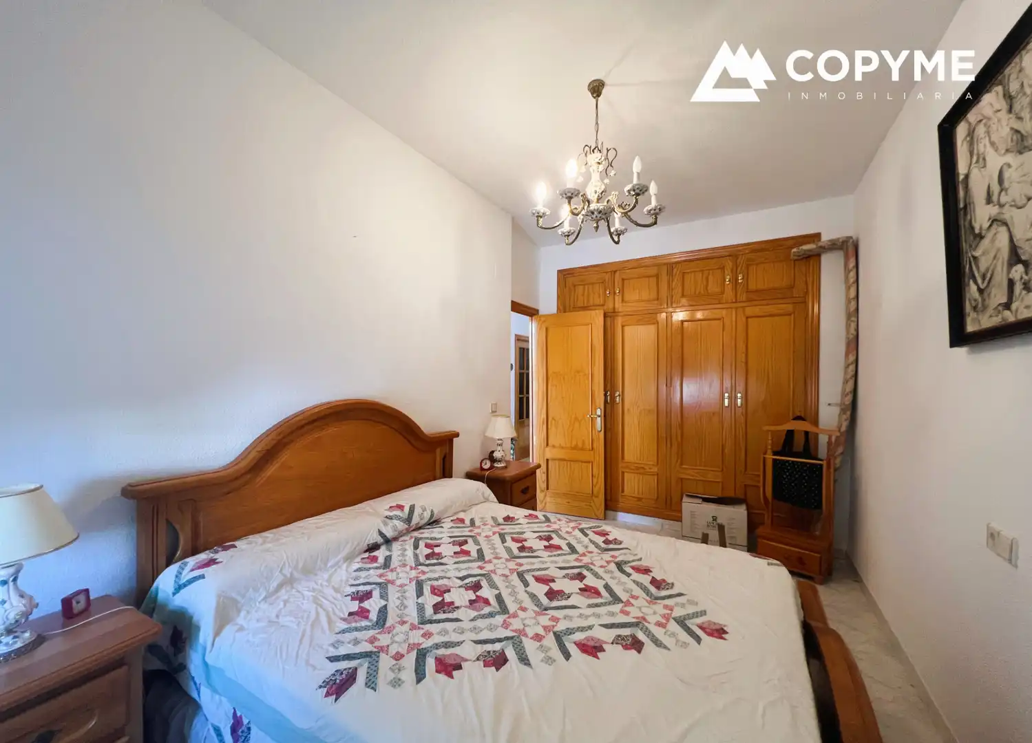 Habitación de Casa adosada en venta en Gerindote con Aire acondicionado, Jardín privado y Amueblado
