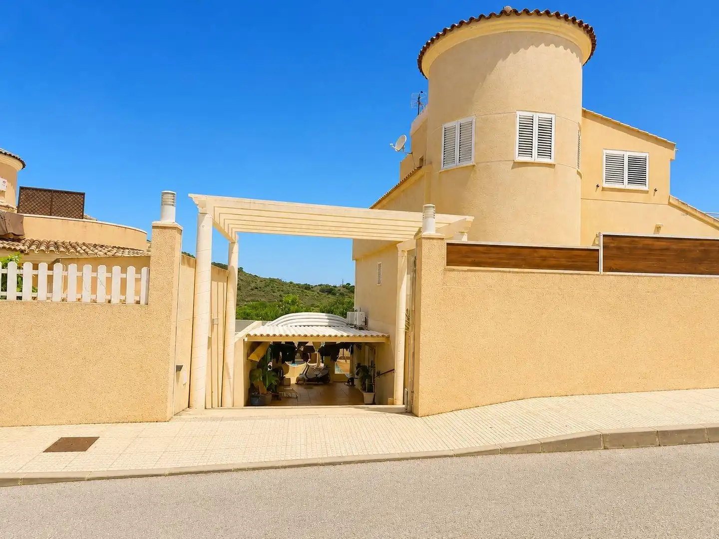 Vista exterior de Casa o chalet en venta en Cartagena con Aire acondicionado, Calefacción y Jardín privado
