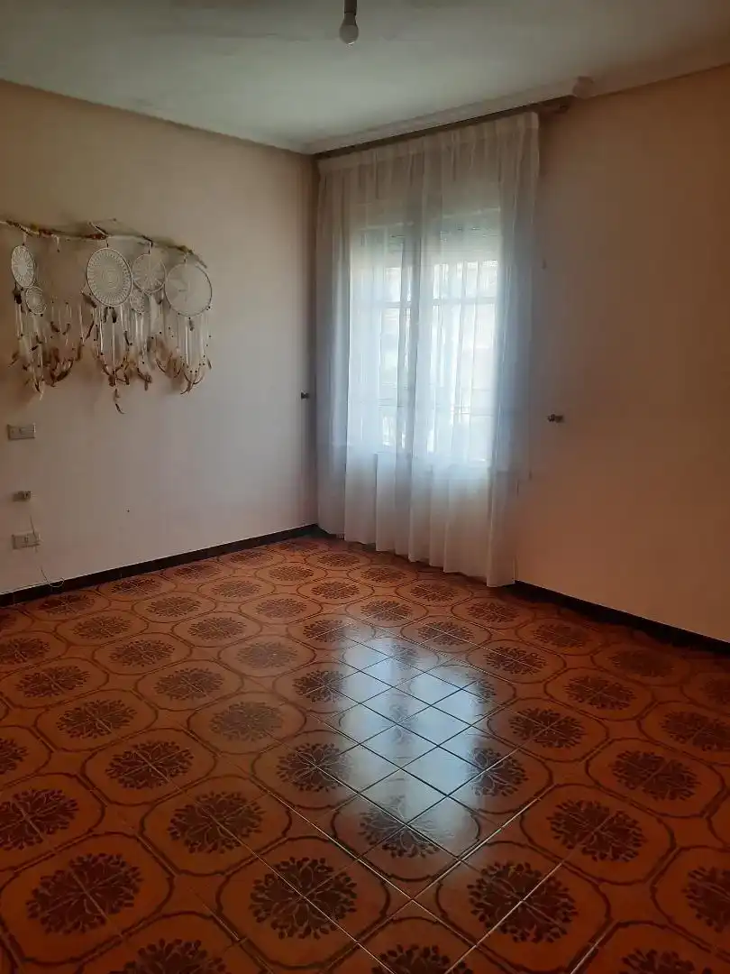 Sala d'estar de Casa adosada en venda en Corella amb Jardí privat, Traster i Forn