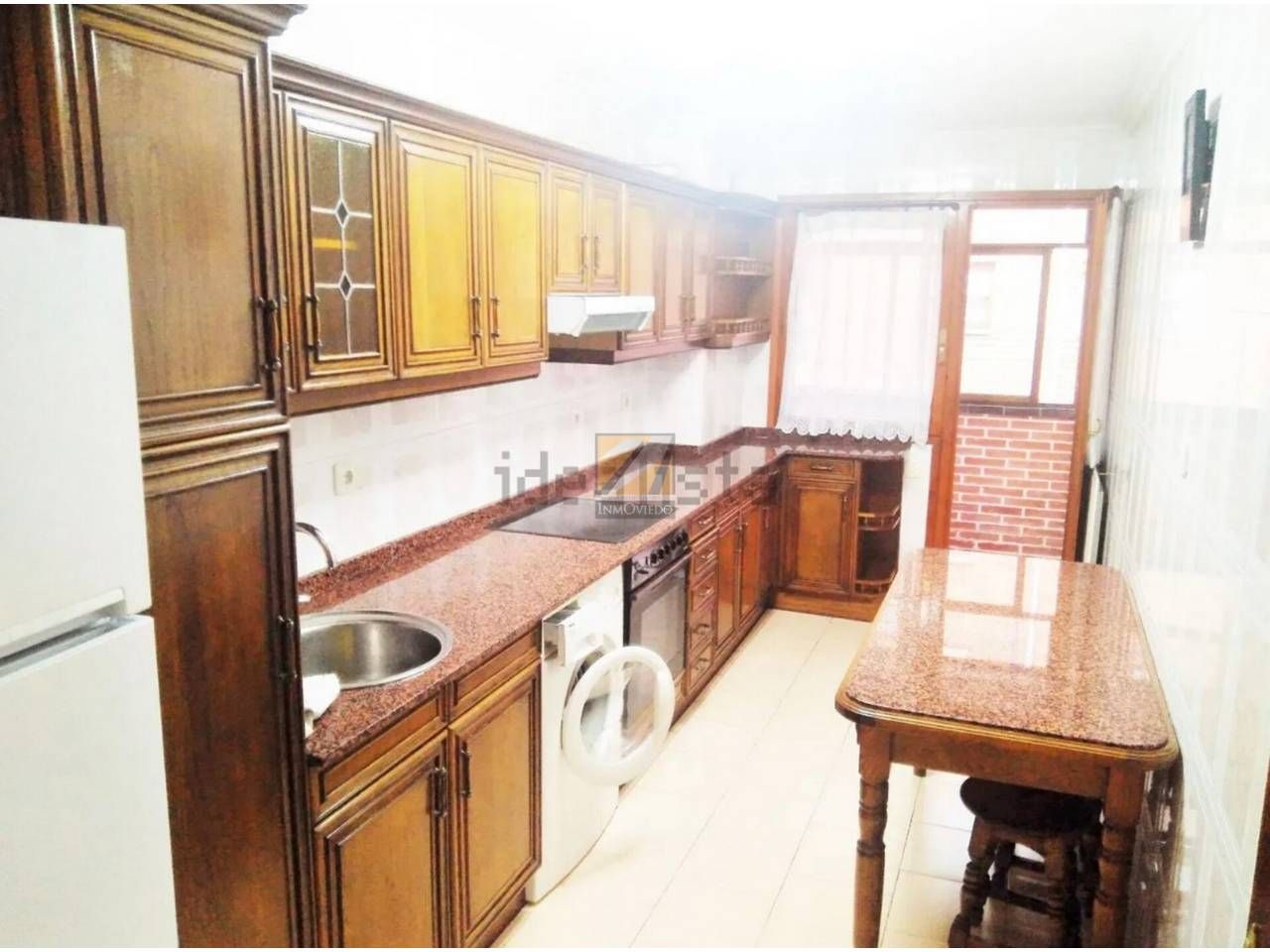 Kitchen of Flat to rent in Oviedo   with Heating, Parquet flooring and Terrace