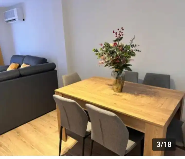Dining room of Flat for rent in Granada  with Air Conditioner, Heating and Private garden