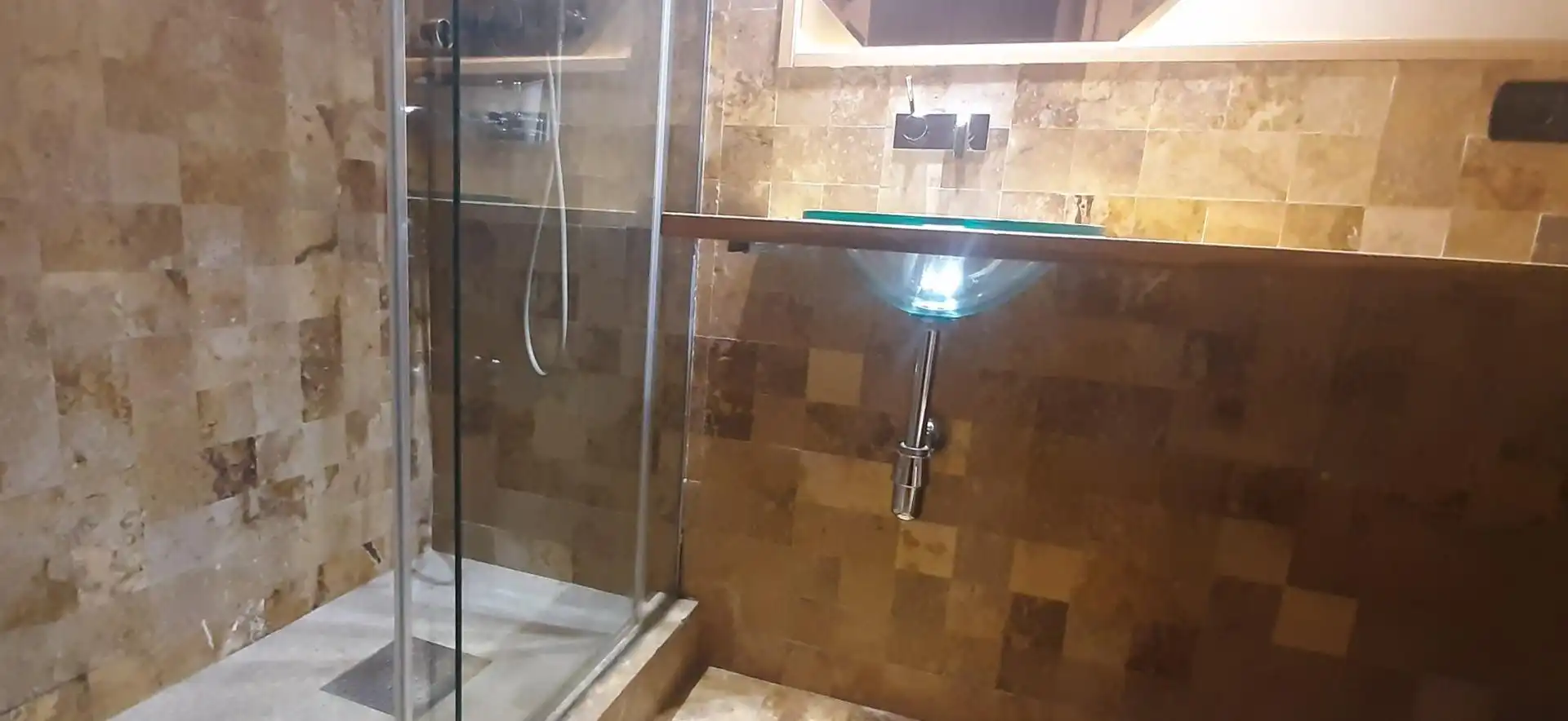 Bathroom of Flat for rent in Sitges  with Air Conditioner, Heating and Furnished