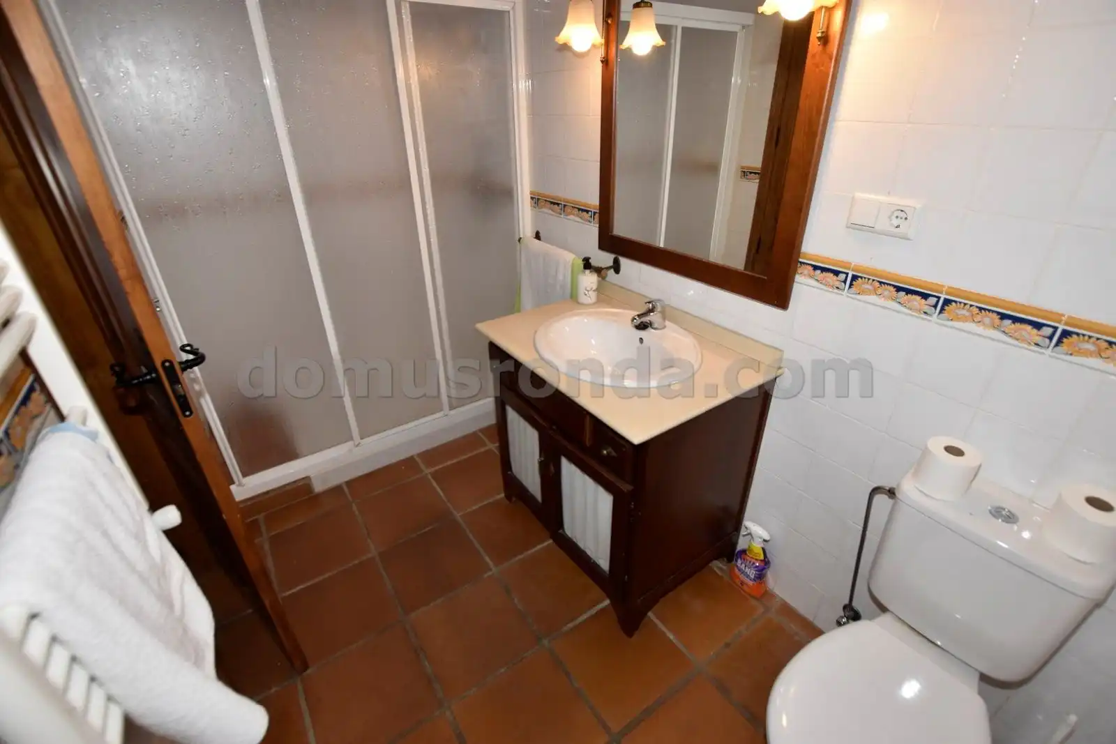 Baño de Casa o chalet en venta en Alpandeire con Calefacción, Terraza y Piscina