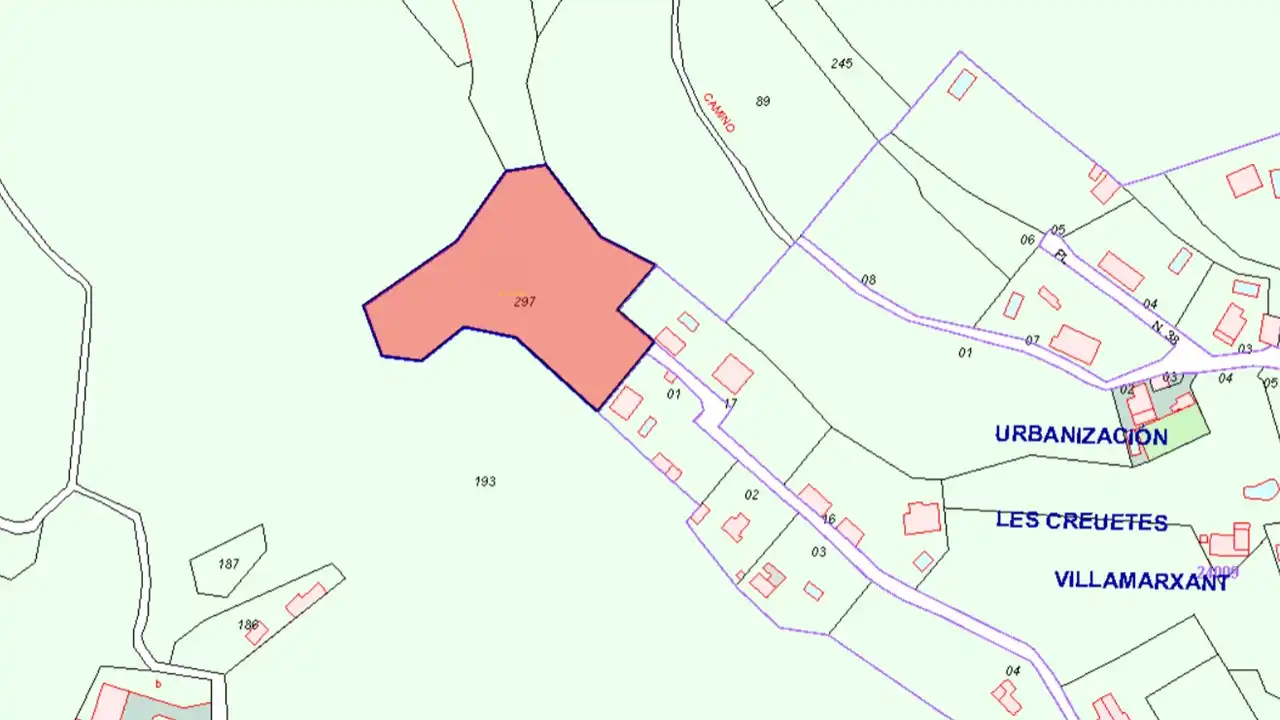 Terreno rústico en venta en PT Rodaneta Parda, Polígono 38 297, imagen 2