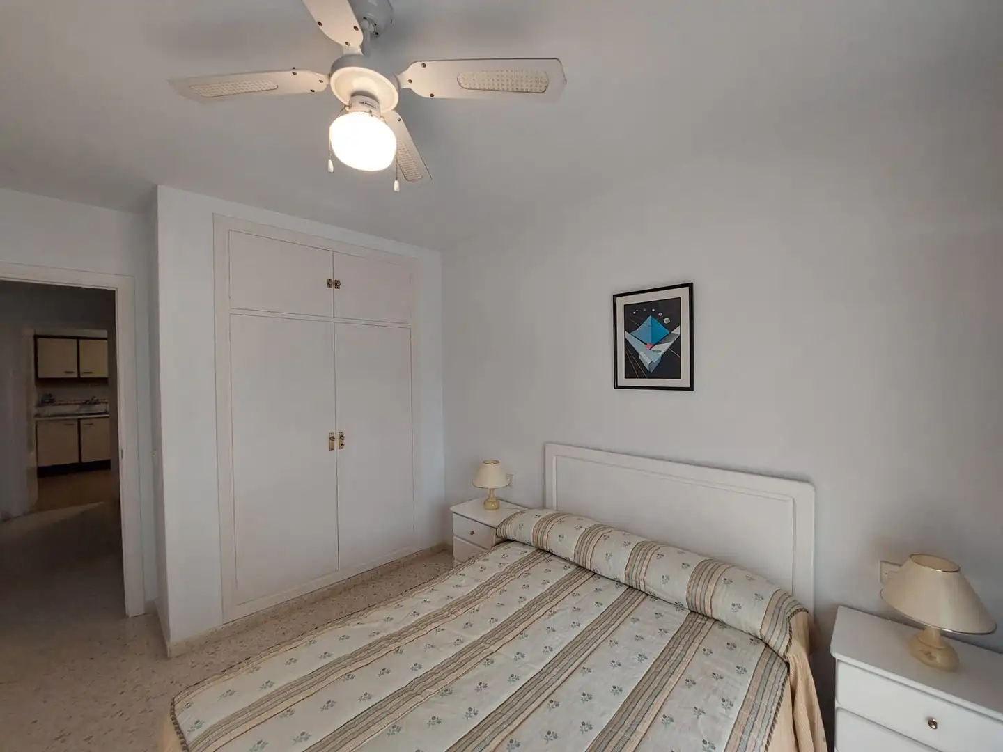 Schlafzimmer von Wohnung zum Verkauf in Fuengirola mit Klimaanlage, Möbliert und Waschmaschine