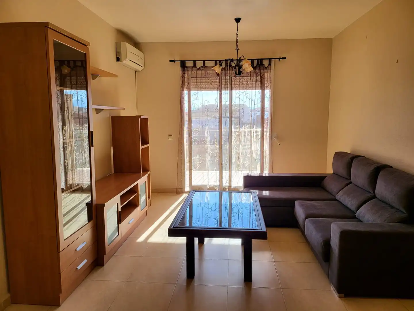 Sala de estar de Piso en venta en Las Torres de Cotillas con Aire acondicionado, Terraza y Amueblado