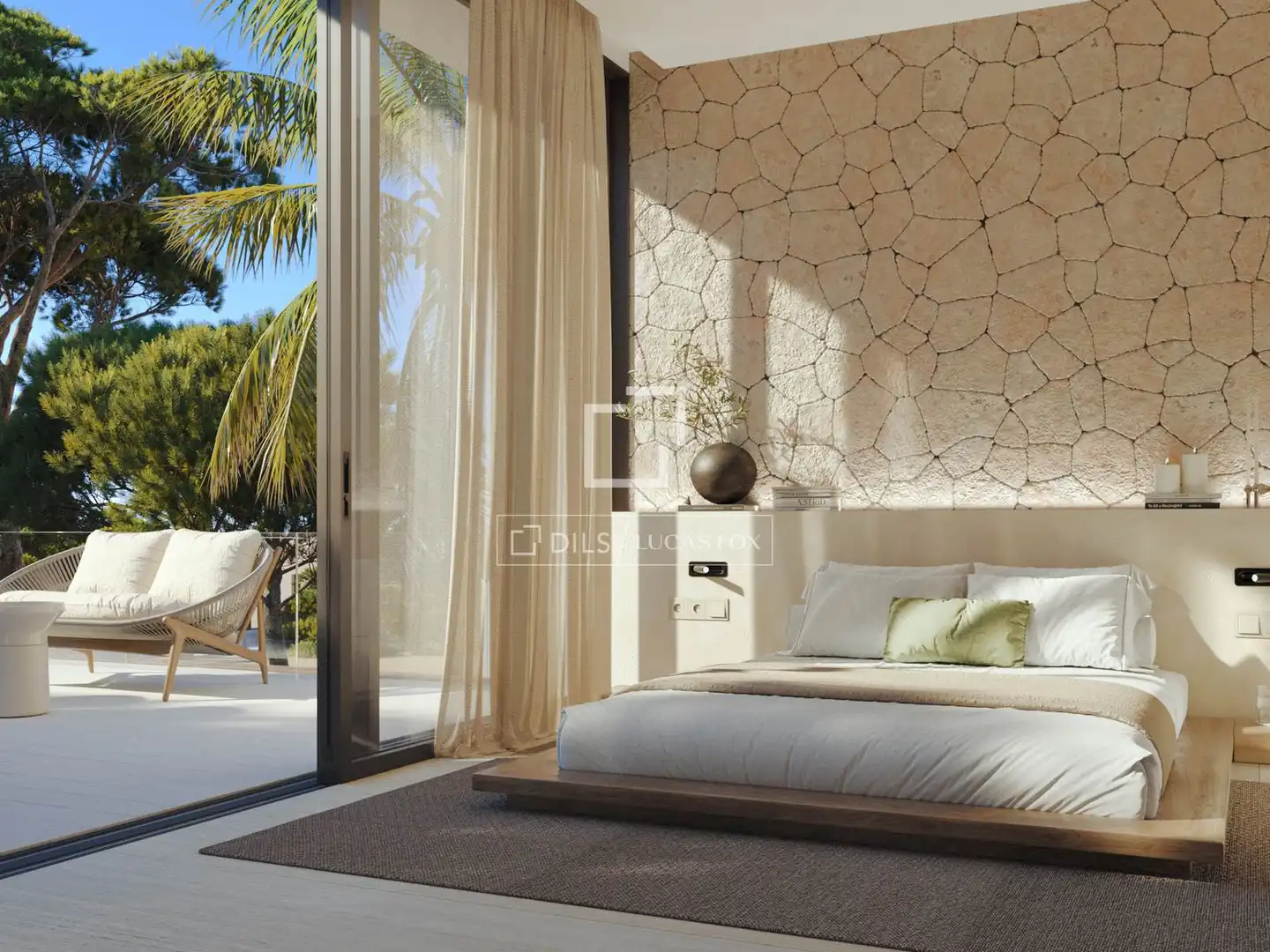 Habitación de Casa o chalet en venta en Santa Eulària des Riu con Aire acondicionado, Calefacción y Trastero