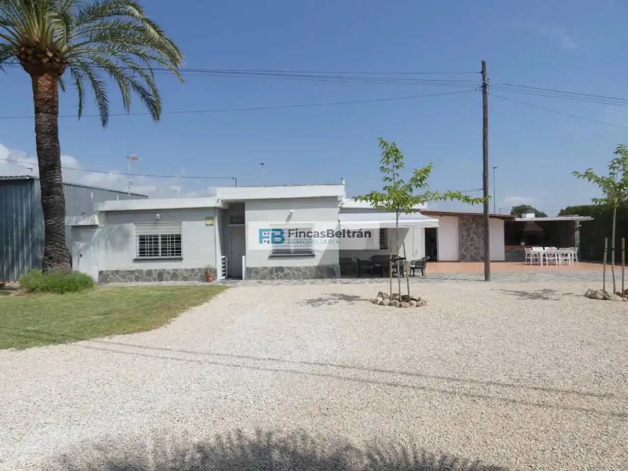 Vista exterior de Casa o chalet en venta en Benicarló con Aire acondicionado, Jardín privado y Terraza